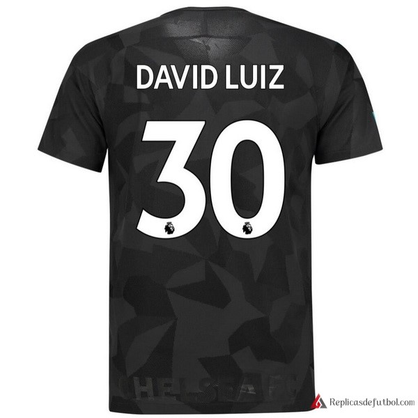Camiseta Chelsea Tercera equipación David Luiz 2017-2018
